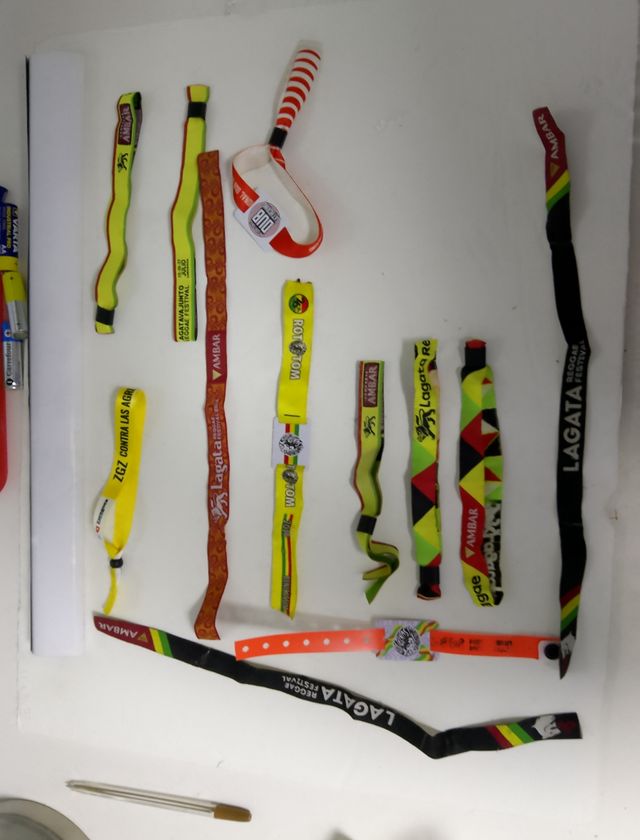 Pulseras coleccionables