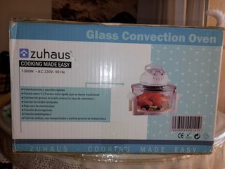 Horno eléctrico de cristal templado