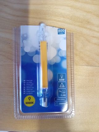 Bombilla bombeta LED R7S