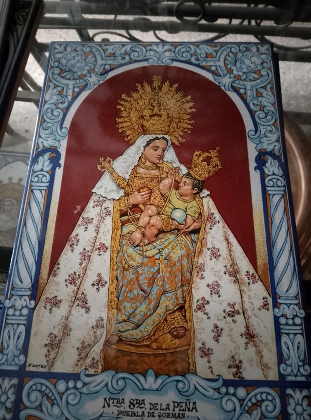 Azulejo N° Señora de la Peña