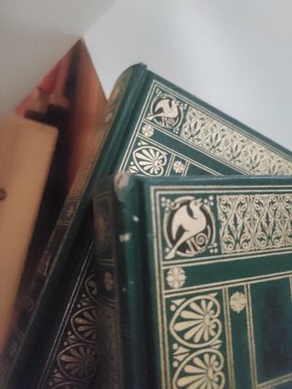 La biblia en 3 tomos. Ilustraciones estilo mudejar