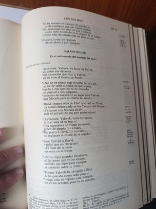 La biblia en 3 tomos. Ilustraciones estilo mudejar