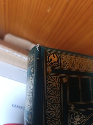 La biblia en 3 tomos. Ilustraciones estilo mudejar