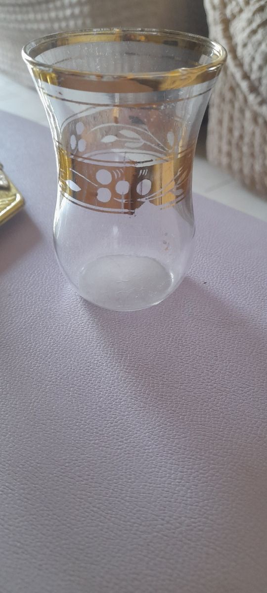 Servizio 6 bicchierini vintage