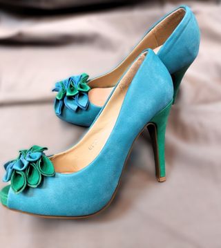 Zapatos de Fiesta Bicolor