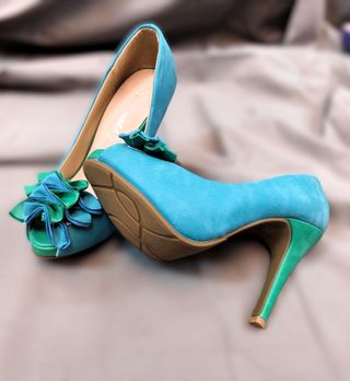Zapatos de Fiesta Bicolor