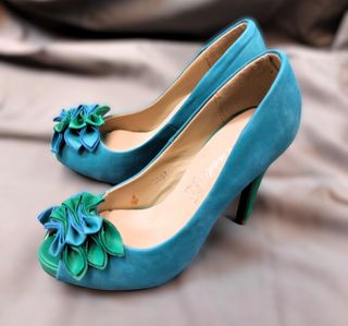 Zapatos de Fiesta Bicolor