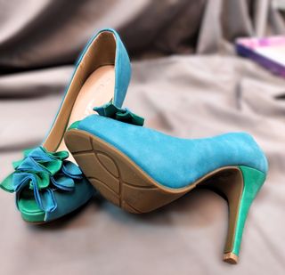 Zapatos de Fiesta Bicolor