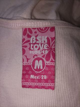 Camiseta rosa