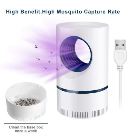 Atrapa mosquitos eléctrico