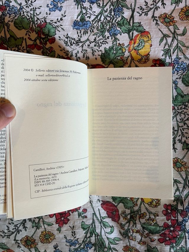 Andrea Camilleri - La pazienza del ragno