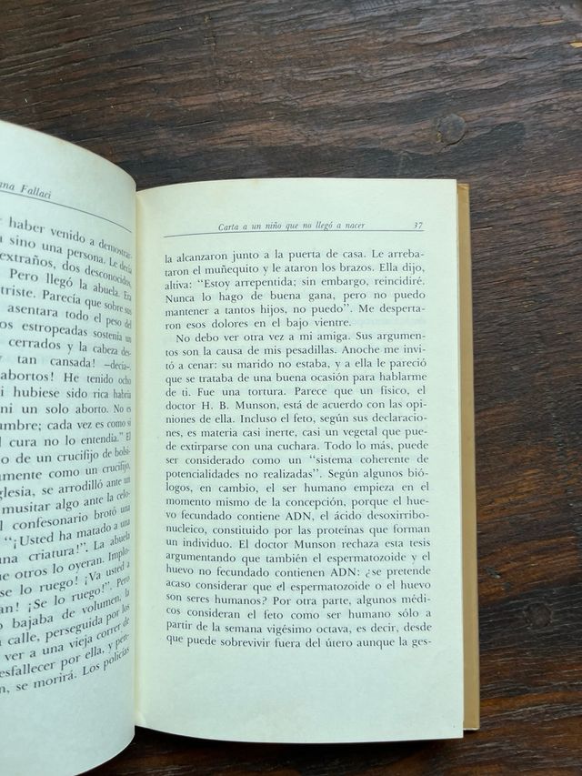 Carta a un niño que no llegó a nacer