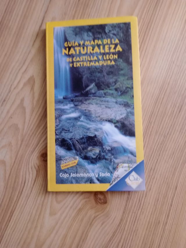 Libro de guía y mapa de la naturaleza de
