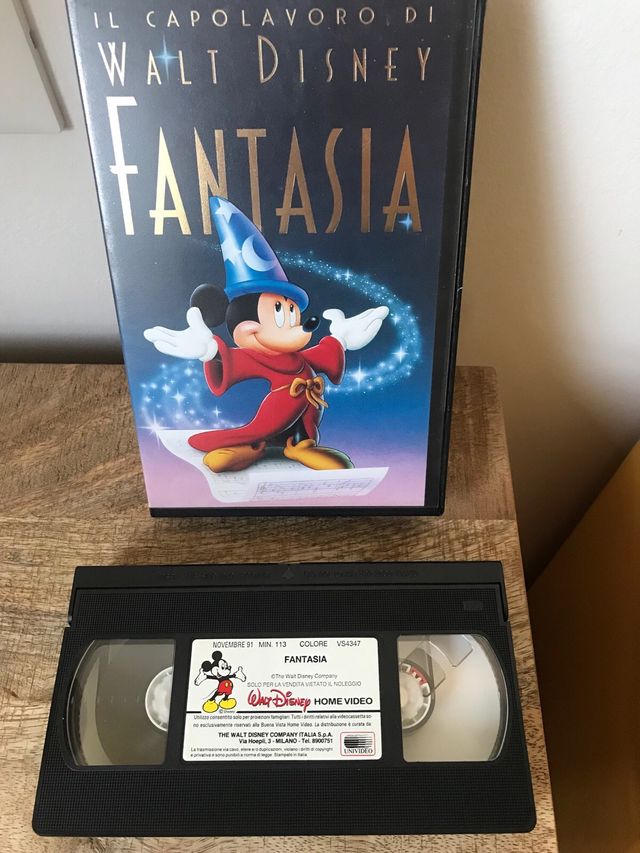 VHS rara - Fantasia 1991