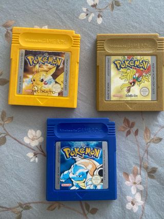Juegos pokemon game boy