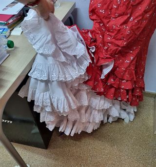 vestido de faralaes