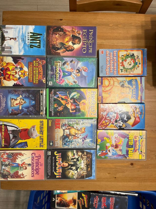 Clasicos VHS infantil y juvenil años 90