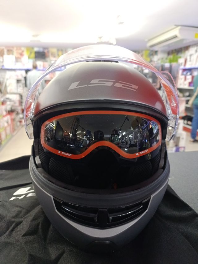 Casco LS2 FF325 Storbe Integral Gris T.S