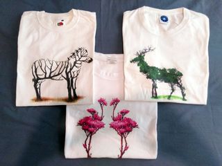 LOTE 3 CAMISETAS ESTAMPADAS