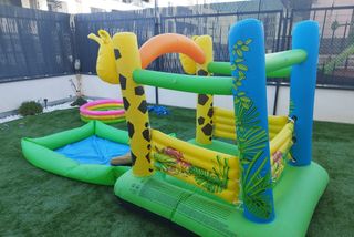 Hinchable jardín piscina tobogán 