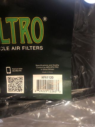 Filtro aire nuevo Honda PCX
