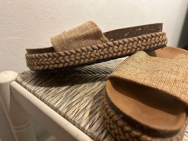 Sandalias esparto