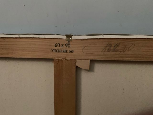 Quadro, cuadrado, girasoli, tela