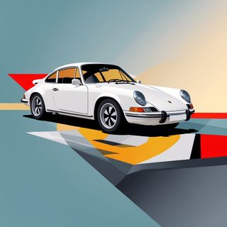 Stampa Porsche 911 artistica solo 20 stampe Dalì 