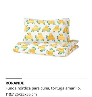 Juego de funda nórdica y almohada cuna