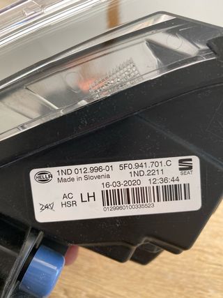 Seat Leon FR Luz diurna delantera izq