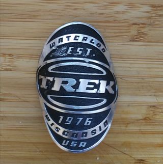 Chapa bicicleta Trek