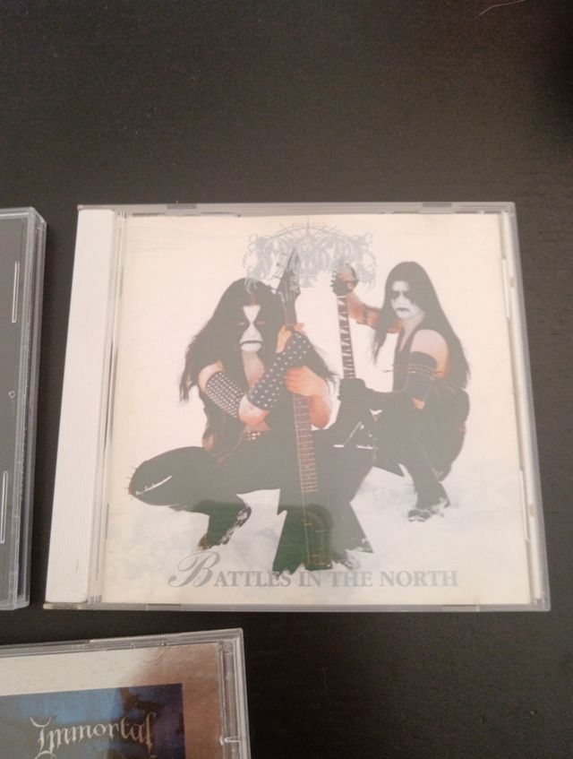 IMMORTAL LOTE 3 CD BLACK METAL