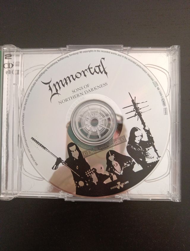 IMMORTAL LOTE 3 CD BLACK METAL