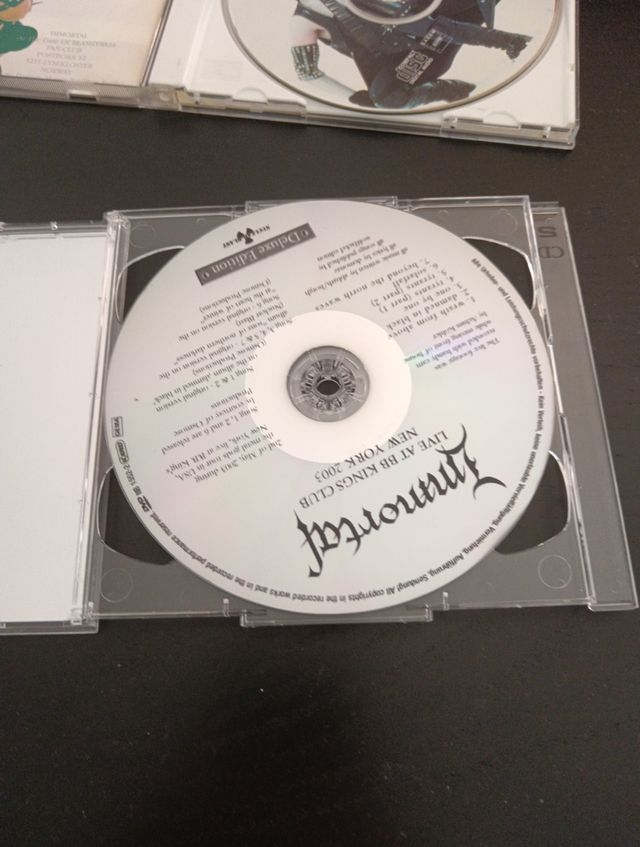 IMMORTAL LOTE 3 CD BLACK METAL