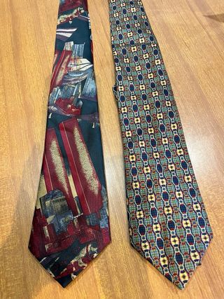 Lote de dos corbatas 