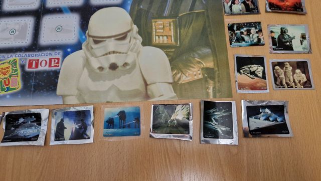 Star Wars: set completo Chupa chups 1997