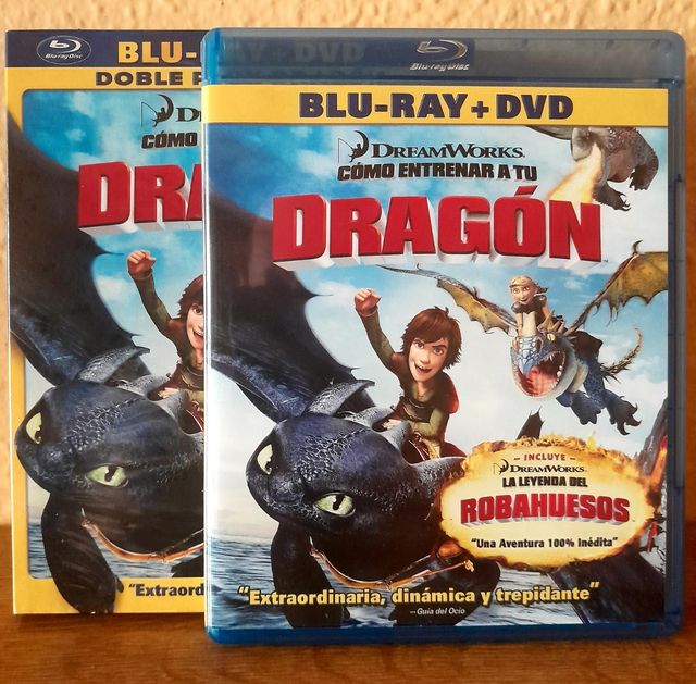 Cómo entrenar a tu dragón blu ray dvd