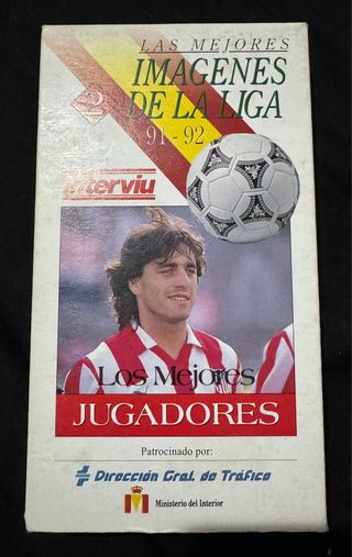 Fútbol. VHS Las mejores imágenes de la Liga 91-92