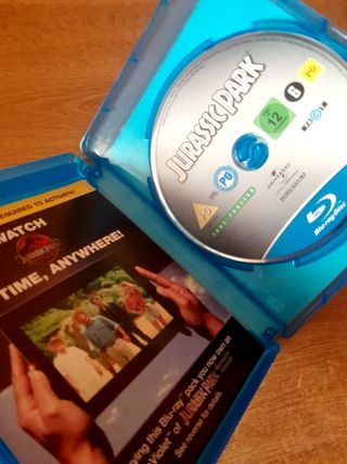 Jurassic park blu ray ultraviolet