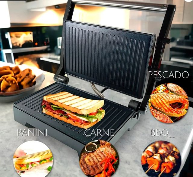 Parrilla eléctrica doble grill