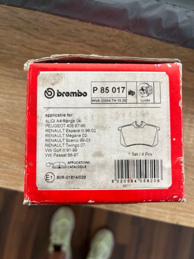 Pastillas de freno Brembo