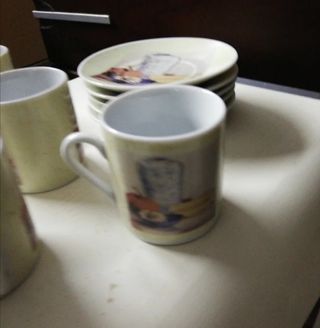 Juego de café 10 piezas. Nuevo.