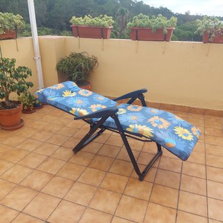 Sillón Tumbona plegable