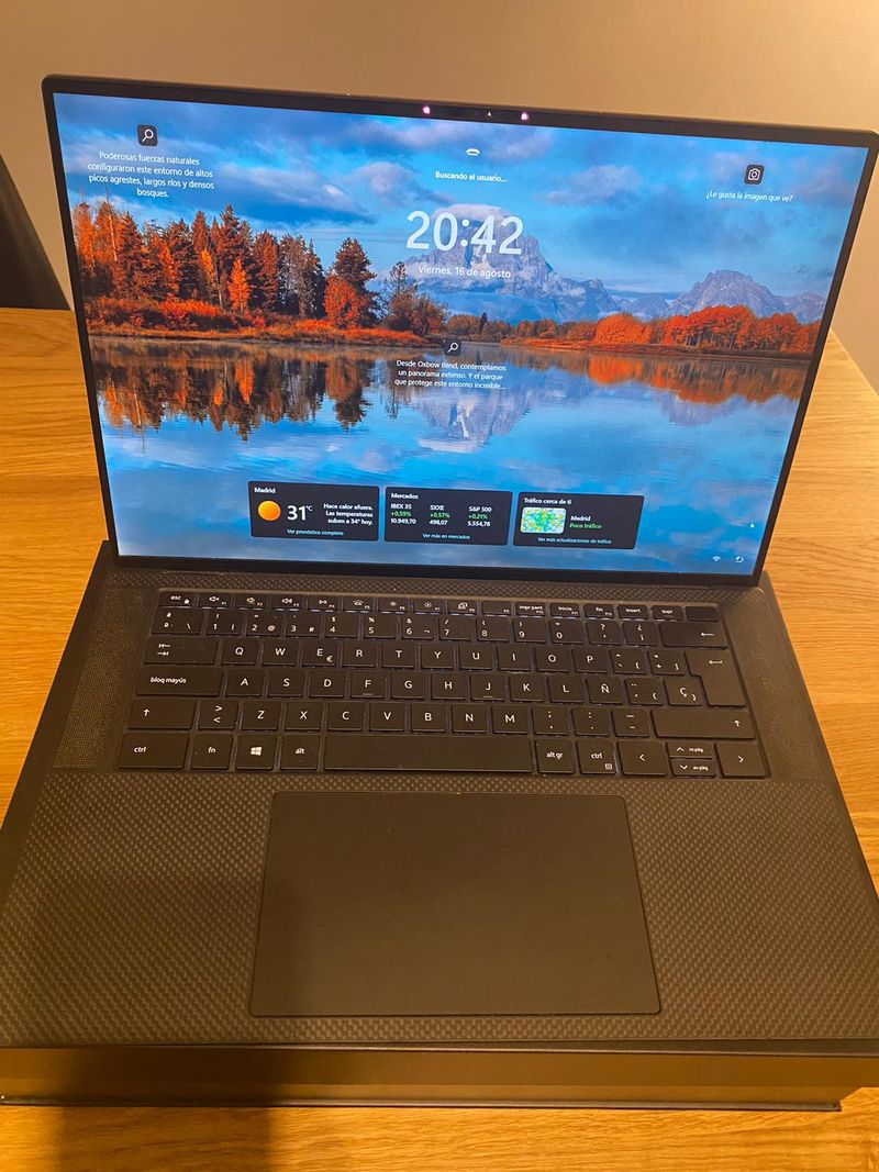 Laptop Dell XPS 9500 2020 15 pulgada, como nuevo afbeelding 3