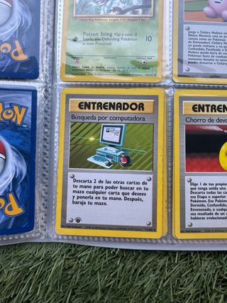 Colección completa Cartas Pokemon 1a G. 1999