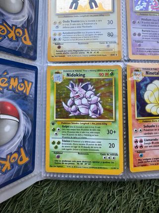 Colección completa Cartas Pokemon 1a G. 1999