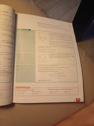 Libro  escolar Matematicas aplicadas