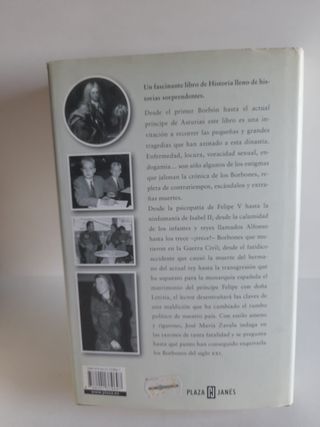 La maldición de los Borbones. José María Zavala.