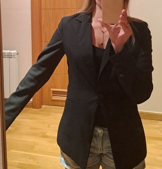 Chaquete americana negra