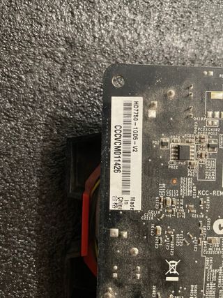 Asus tarjeta grafica HD7750 1GB